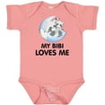 thumbnail image 3 of Inktastic Raccoon My Bibi Loves Me Boys or Girls Baby Bodysuit, 3 of 5
