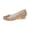 Gold, variant on pwidon Women's Jelly Wedge Pumps Slip On Glitter Hollow Colorful Floral Applique Closed Toe Water Friendly Casual Summer Shoes Gold 5.5