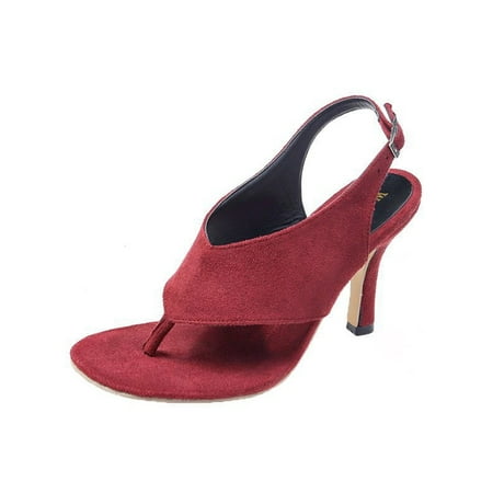 

SIMANLAN Womens Elegant Slingback High Heel Sandals Wedding Nonslip Heels Dress Sandal Women Party Flip Flop Stiletto Shoes