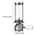 thumbnail image 7 of BRS-55 Wickless Candle Lamp Mini Portable Outdoor Gas Lamp Night Lights Camping Gas Lantern, 7 of 7