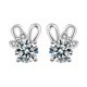 thumbnail image 2 of WILLBEST Juego De Aretes Para Mujer, Pendientes De Lazo Con Orejas De Conejo De Pascua, Pendientes De Alta Gama, Accesorios Para Mujer Y Niña Para Regalo, 2 of 5