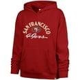 thumbnail image 2 of Women's '47 Scarlet San Francisco 49ers Plus Size Whirlwind Naomi Hoodie, 2 of 3