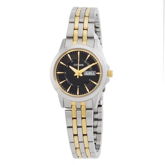 Citizen Womens Crystal Accent Two Tone S/Steel Citizen EU6084-57A Women main image 2