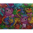 thumbnail image 4 of oneOone Georgette Viscose Multicolor Fabric Cat Sewing Material Print Fabric By The Yard 42 Inch Wide, 4 of 4