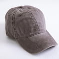 thumbnail image 1 of LinYooLi New Washed Cotton Pure Color Light Board Women Men Baseball Cap Multi-Color Optional Bone Cap Stitching Dad Hat Sun Hat Travel, 1 of 6