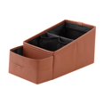 thumbnail image 2 of Caja de almacenamiento para reposabrazos de coche, accesorios interiores de coche, compartimentos múltiples, práctica Marrón, 2 of 9
