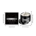 thumbnail image 3 of Mascarilla Facial Purificante de Caolín - Mascarilla de Bentonita Reparadora Profunda (100 G) | Control de Grasa, Eliminación de Puntos Negros, Reducción de Poros En 12 H | Apta para Todo Tipo de Pie, 3 of 7