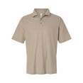thumbnail image 4 of Harriton M105 Men's Maverick CVC Pique Polo-Khaki-S, 4 of 6