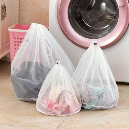 

Laundry Bag Washing Mesh Net Drawstring Underwear Bra
