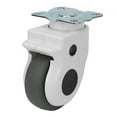 thumbnail image 4 of Silent Swivel Caster,3 Inch Heavy Duty Rubber Caster Wheel Plate Swivel Caster Built for the Future, 4 of 14