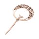 thumbnail image 3 of Broche vintage para capa, 1 paquete de broche penannular para capa, pin de bufanda, pin de chal, broche de cárdigan (Cobre), 3 of 7