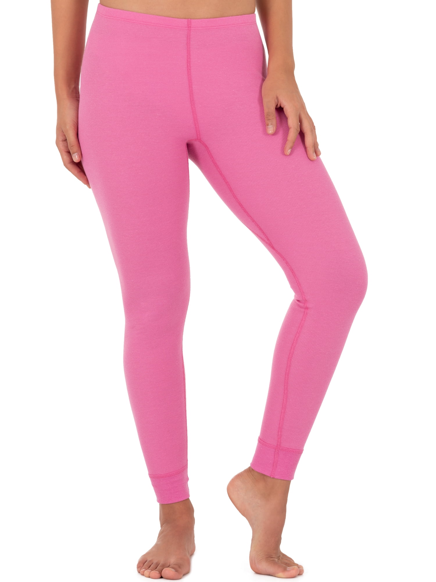 Fruit of the Loom Women's and Women's Plus Long Underwear Thermal Waffle Top and Bottom Set
