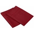 thumbnail image 1 of Clouds Embroidery Microfiber Pillowcases Burgundy / King, 1 of 2