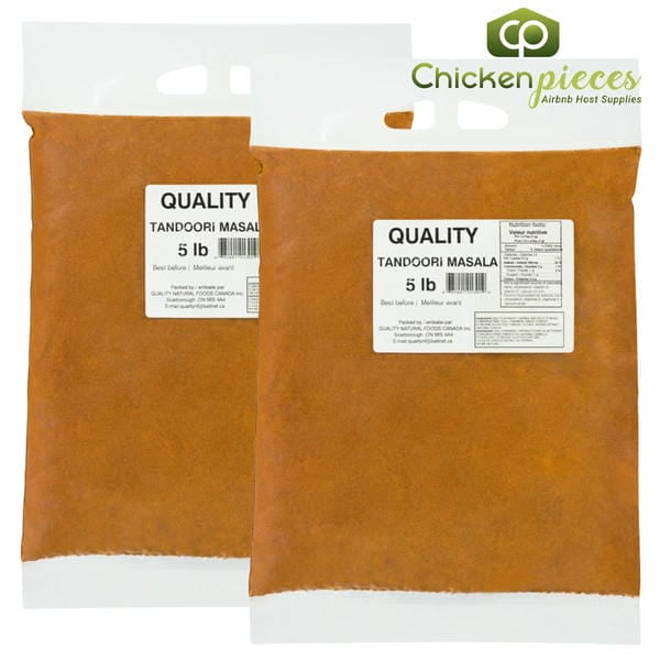 Quality Tandoori Masala Quality Bulk Large 5lbs/2.27 kg(2/Case)
