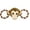 Brown Monkey, variant on Dog Tug Toys Cute Animals 11 inch Rope Plush Squeaker for Small to Medium Breeds (Brown Monkey)