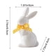 thumbnail image 3 of Uuiauoio 1 pc Mini Ceramic Rabbit Figurines, Porcelain Easter Bunny Decorations for Home, Tabletop Ornament, Tea Ceremony Pet, 3 of 6
