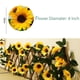 thumbnail image 3 of Oferta por tiempo limitado!Girasol Flor Artificial Plástico Simulación Flor Vid Decoración Simulación Girasol, 3 of 4