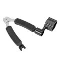 thumbnail image 3 of 5X Negro 3 En 1 Guitarra Multifuncion Cadena Enrollador Cadena Cortador Extractor de Pin, 3 of 4