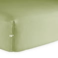 thumbnail image 6 of Bare Home 5 Piece Sheet Set, Microfiber, 2 Extra Pillowcases, Twin XL, Sage, 6 of 6