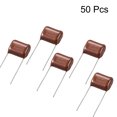 thumbnail image 2 of Capacitores de Película de Polipropileno Metalizado CBB21 630V 0.1uF para Circuitos Eléctricos Lámpara de Ahorro de Energía 50 pcs, 2 of 3