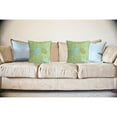 thumbnail image 2 of Betsy Drake Interiors Squam Lake, NH Nautical Map Noncorded Indoor/Outdoor Pillow 12x12, 2 of 2