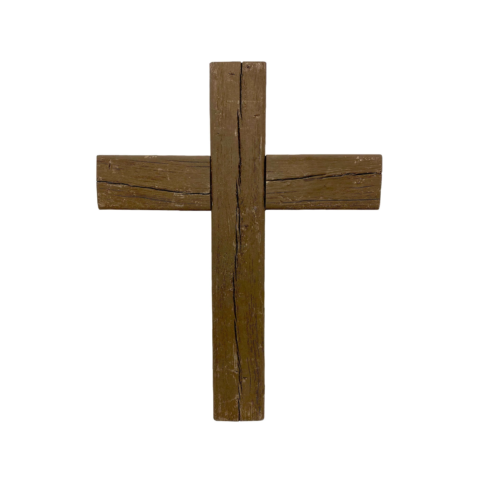 BarnwoodUSA Rustic Christian 15" x 12" Weathered Gray Reclaimed Old Wooden  Cross - Walmart.com