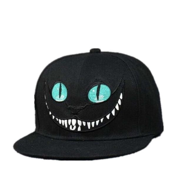 Gorra de béisbol con diseño de anime Alice Cheshire Cat para hombre