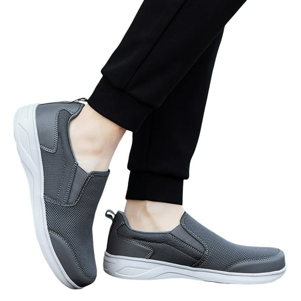 Zapatillas Hombre Con Velcro Zapatos Deportivos Hombre Talla