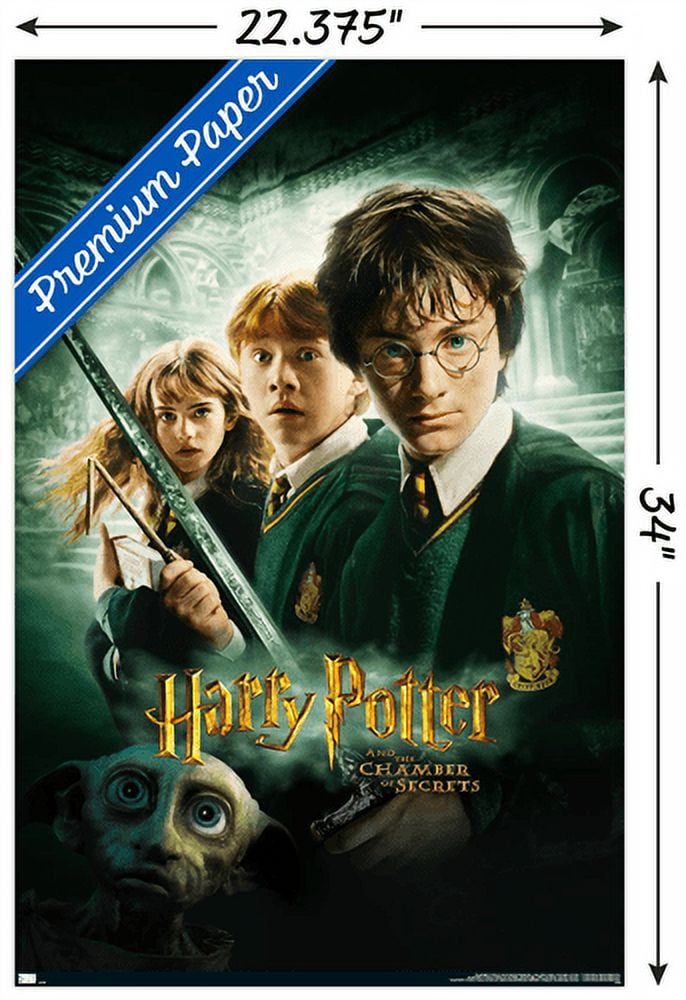 Harry Potter and the Chamber of Secrets - International One Sheet Wall  Poster