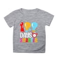 thumbnail image 4 of FhsagQ Mode Décontractée Imprimée pour Garçon et Fille, Col Rond, Manches Courtes, T-Shirt Ample, Printemps, 4T-5T, Taille 8, Gris, 9-10 Ans, 4 of 4