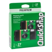 Fujifilm Quicksnap One Time Use 35mm Camera with Flash, 2 Pack