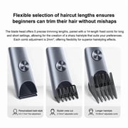 MIJIA Hair Clipper 2, Professional Cordless Hair & Beard Trimmer, IPX7 Waterproof, Wireless Haircut Machine