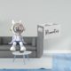 thumbnail image 2 of Escultura De Astronauta Nórdico, Adorno De Escritorio Para Estantería, Entrada, Sala De Estar, Decoración Del Hogar Con Soporte De Control Remoto De Madera Retro, Organizador Para Mesa,, 2 of 8