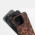 thumbnail image 4 of Hello Kitty For iPhone Protective Phone Case Leopard Print Brown Faux Fur, 4 of 7