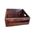 thumbnail image 2 of Milaget Vinyl Record Storage Wooden Music Album Storage Rack for Comics Albums Books, 2 of 9