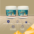 thumbnail image 3 of PINTEX Galon de Pintura para Pared Vinil-Acrílica | Fácil Aplicación, Alta Cobertura y Resistente a la Lluvia | Pintura Acrilica para Interiores Exteriores Mate | 3.8 L c/u | Color (ARENILLA), 3 of 8