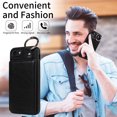 thumbnail image 5 of Mantto Design for iPhone 7/8/SE 2020/SE 2022 PU Leather Wallet Phone Case with Kickstand Card Holder Slots Metal Ring Double Magnetic Clasp Back Flip Folio Protective Cover for Women Men,Black, 5 of 10