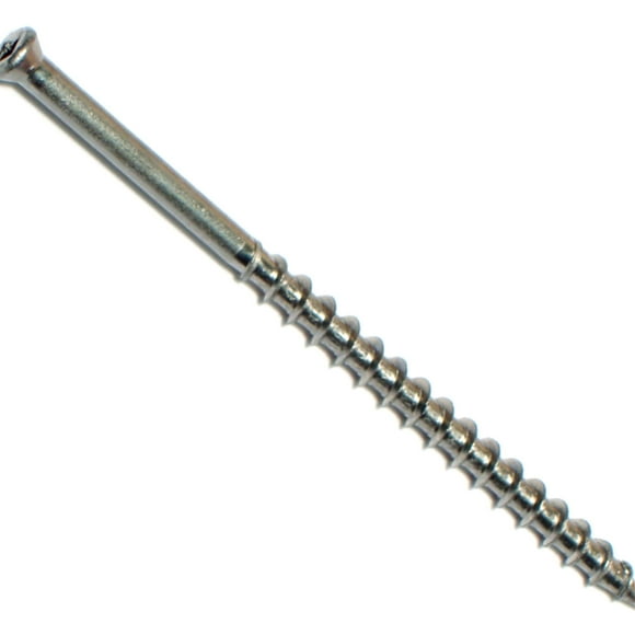 Hard-To-Find Fastener 014973209032 Tornillos Para Cubierta Con Cabeza Embellecedora De Accionamiento Cuadrado, 7 X 3 Pulgadas, 116 Piezas