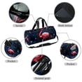 thumbnail image 2 of Flamingo Dance Bag Shoe Bag Gym Bag Yoga Bag, Sports Bag, Size 17.7 inches, Interior Zipper Pocket, Large Capacity, 2 of 6