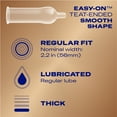 thumbnail image 3 of Durex Real Feel Condoms For Men, Non Latex Lubricated Condoms with Skin-On-Skin Feeling, FSA/HSA, 10 ct, 3 of 20