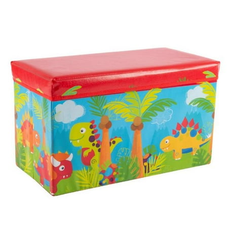 Hey Play 80-60013B Collapsible Dinosaur Toy Box - Walmart.com
