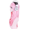 thumbnail image 2 of Peluca para cosplay Supers Sonicos, pelo sintético, 60 cm, para Halloween, 2 of 3