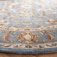 thumbnail image 3 of Safavieh Heritage Leinster Oriental Wool Area Rug, Blue, 4' x 4' Round, 3 of 11