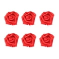 thumbnail image 1 of 100 rosas artificiales, hermosas flores decorativas para bodas, fiestas y cumpleaños (rosa, 6 cm), 1 of 6