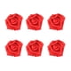 thumbnail image 1 of 100 rosas artificiales, hermosas flores decorativas para bodas, fiestas y cumpleaños (rosa, 6 cm), 1 of 6