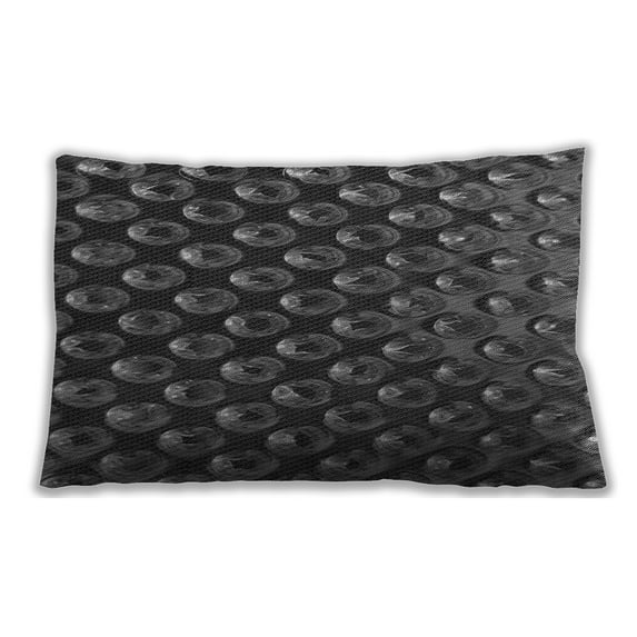 Ahgly Company Outdoor Rectangular Contemporary Lumbar Throw Pillow, 13 inch by 19 inch