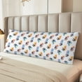 thumbnail image 6 of Picia Panda And Rainbow Body Pillow Cover - Super Soft Microfiber 20x54 Body Pillow Case - Envelope Closure, Wrinkle, Stain Resistant Body Pillow Cover,Elegant Bedding, 6 of 8