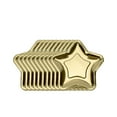 thumbnail image 2 of HOARBOEG Christmas S-ilver Gold Five Pointed Star Hot Gold Paper Tableware Paper Tableware Christmas Disposable Tableware Shaped Star Tableware, 2 of 9