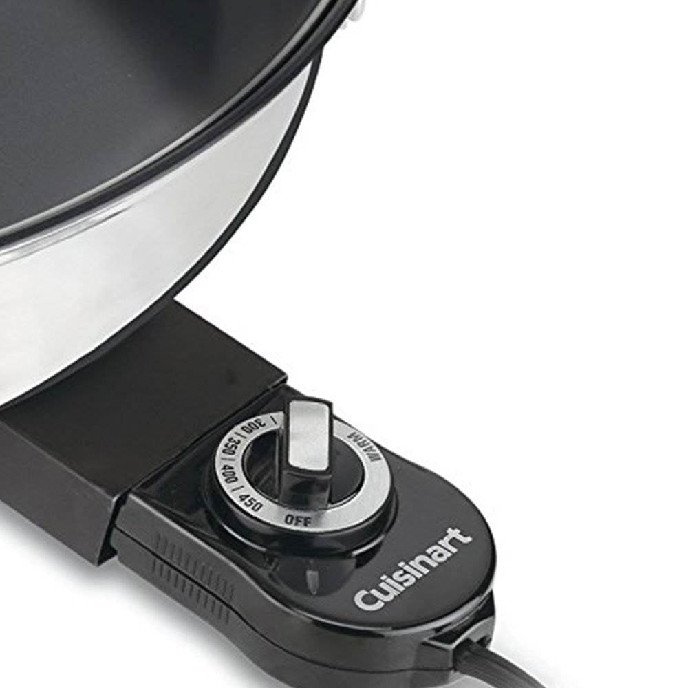 Cuisinart Green Gourmet Non Stick 14 Inch Family Size Metal Electric