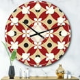 thumbnail image 2 of Designart 'rétro Motif Abstrait Design Xiii Horloge Murale Moderne du Milieu du Siècle, 2 of 4